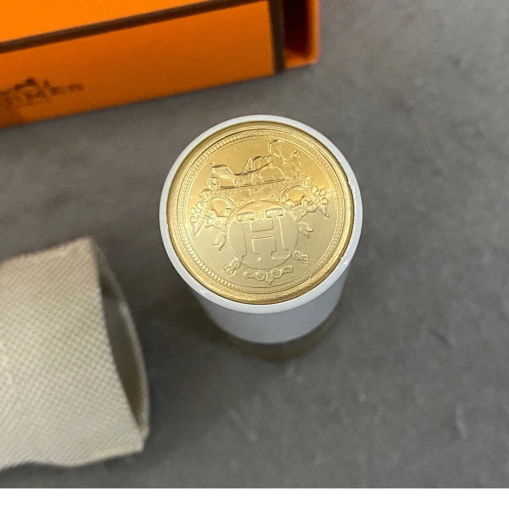Hermes Rouge Hermes Magnetic Lipstick Sleeve & Box 0.12oz  Refillable PRISTINE